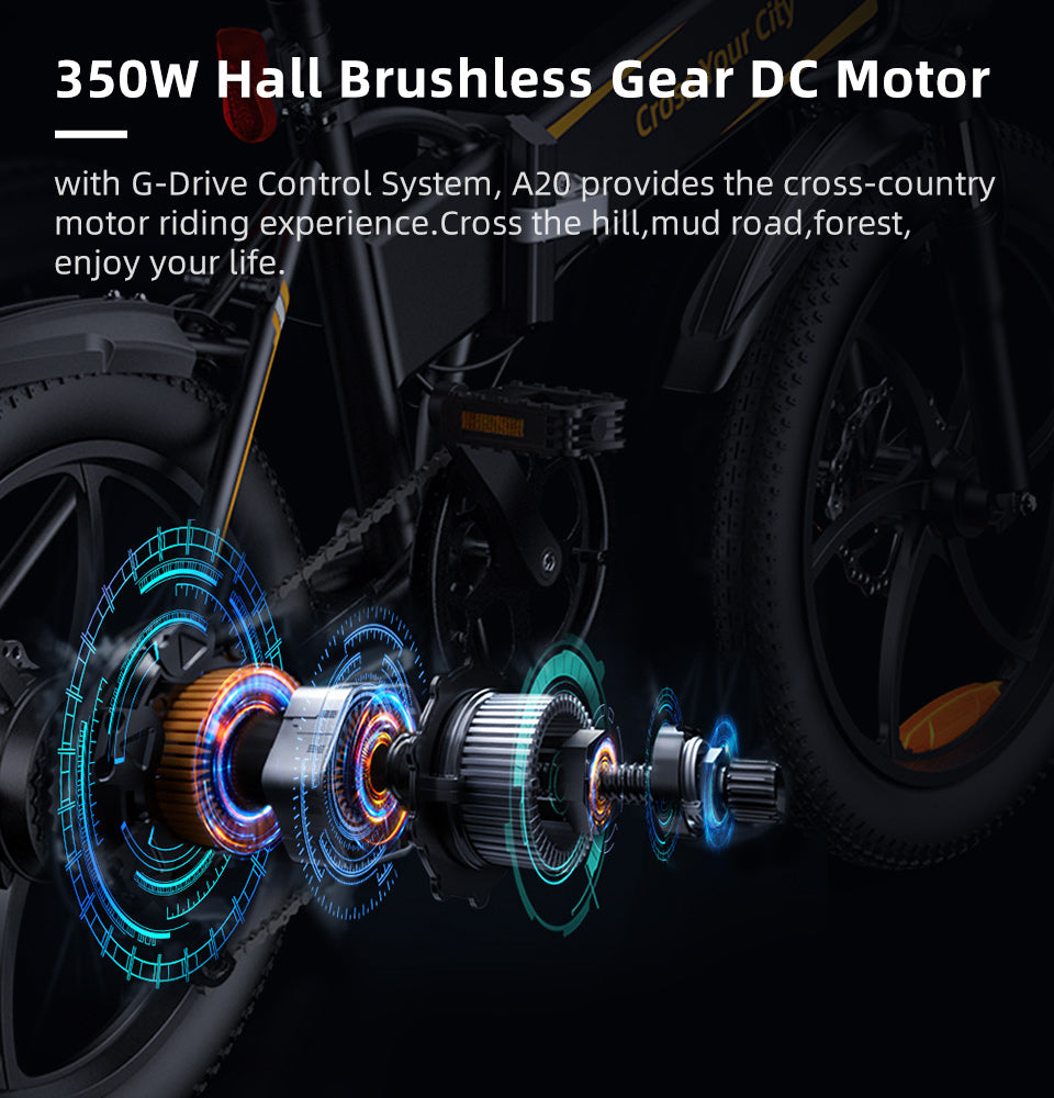 ADO A20+ Folding Electric Bike