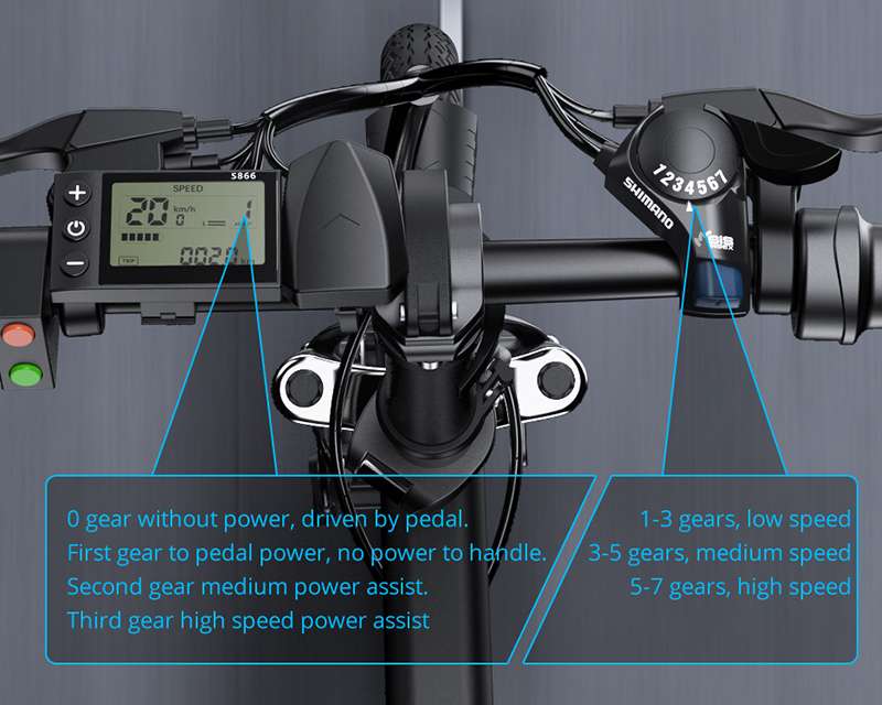 ADO A16 XE Folding Electric Bike