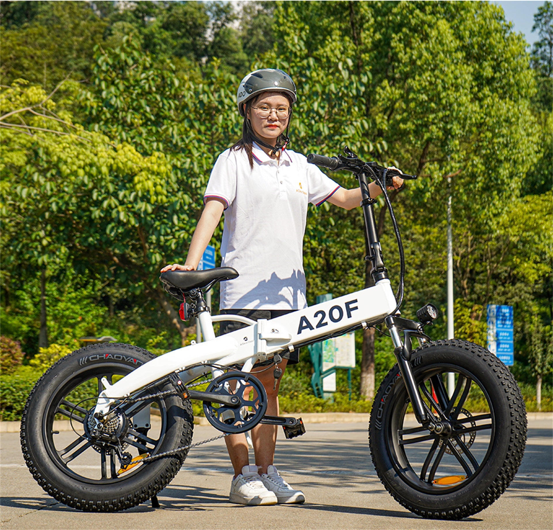ADO A20F+ Fat Tyre Folding Electric Bike