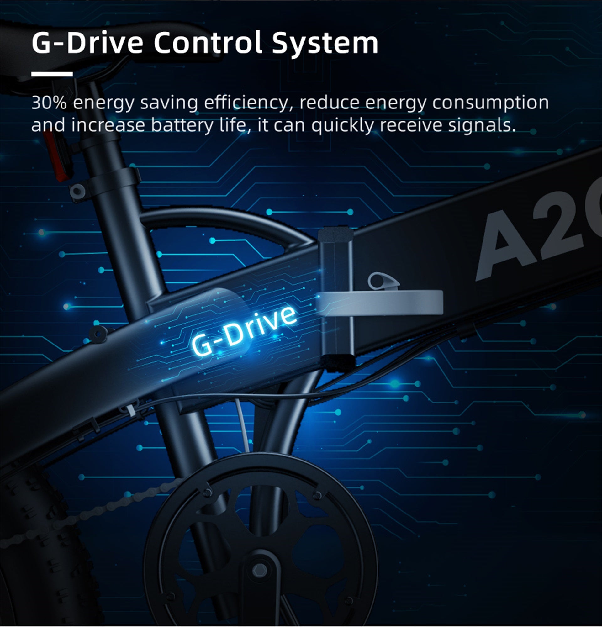 ADO A20F+ Fat Tyre Folding Electric Bike