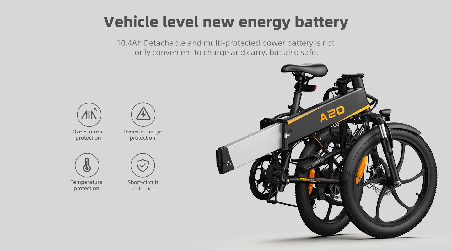 ADO A20 XE 350W Folding E-Bike