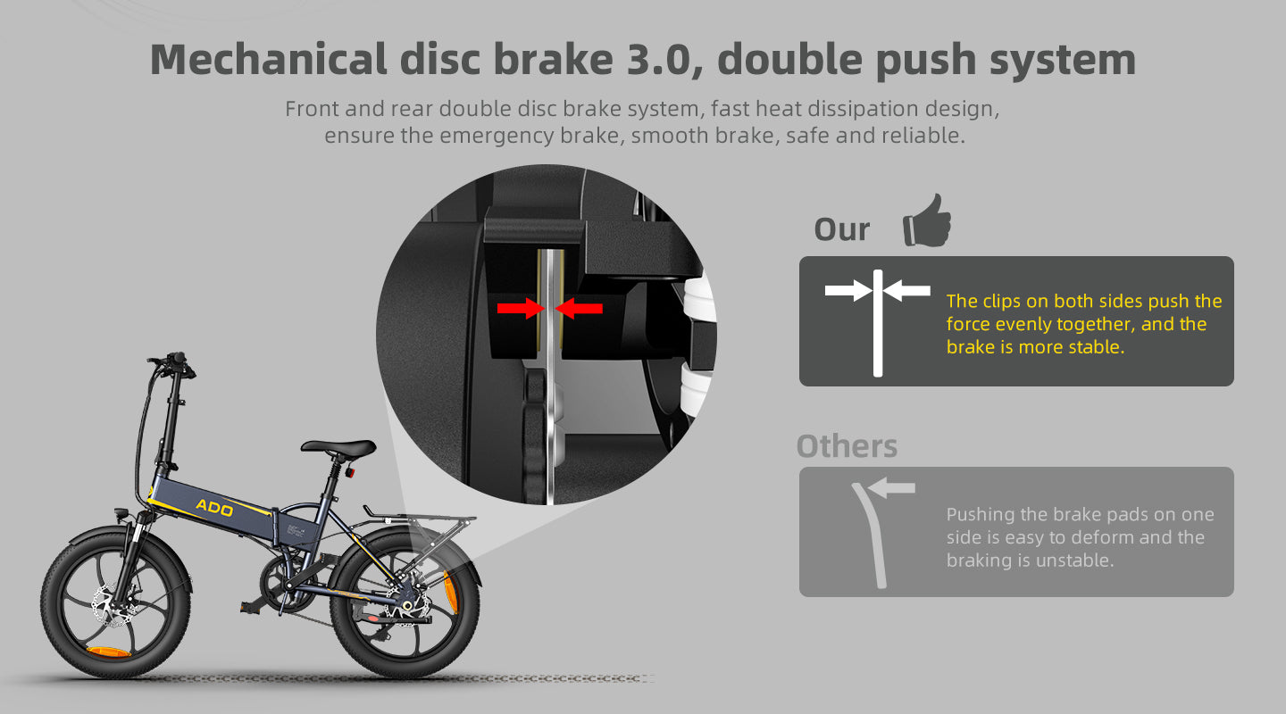ADO A20 XE 350W Folding E-Bike