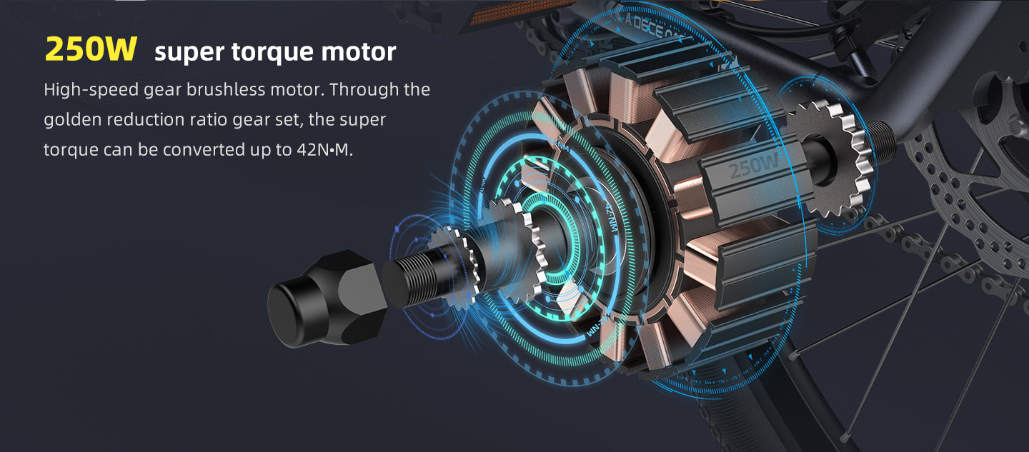 ADO D30C Electric Bike-27.5 Inch 250W Electric Bike