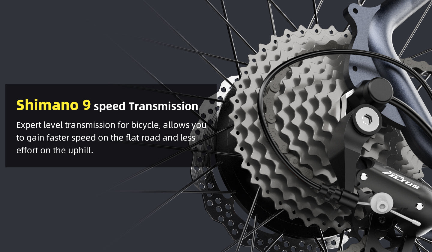 ADO D30C Electric Bike-27.5 Inch 250W Electric Bike