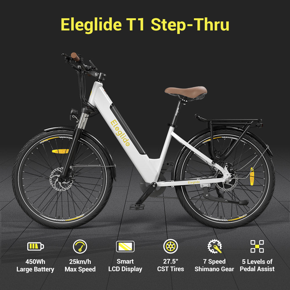ELEGLIDE T1 STEP-THRU Electric Trekking Bike