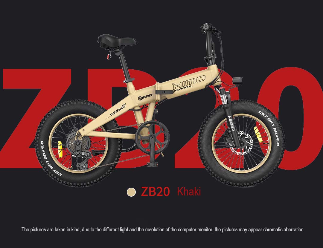 HIMO ZB20 Fat Tyre Folding Electric Bike
