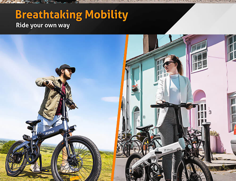 HiMo Z20 electric folding bike