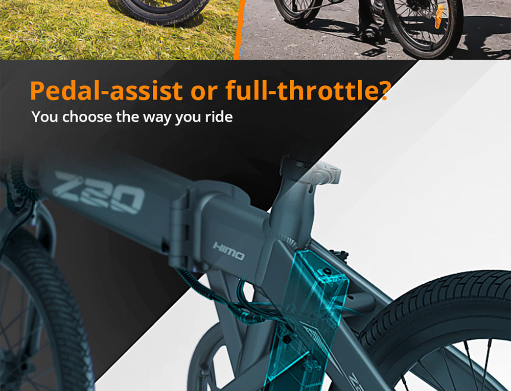 HiMo Z20 electric folding bike