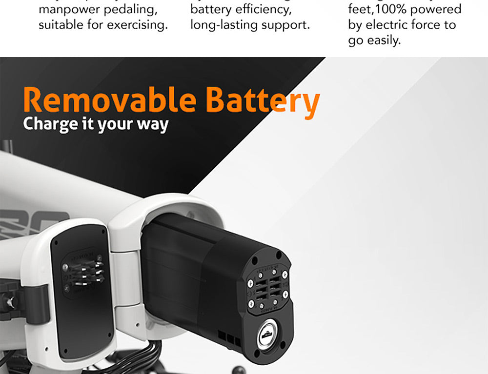 HiMo Z20 electric folding bike