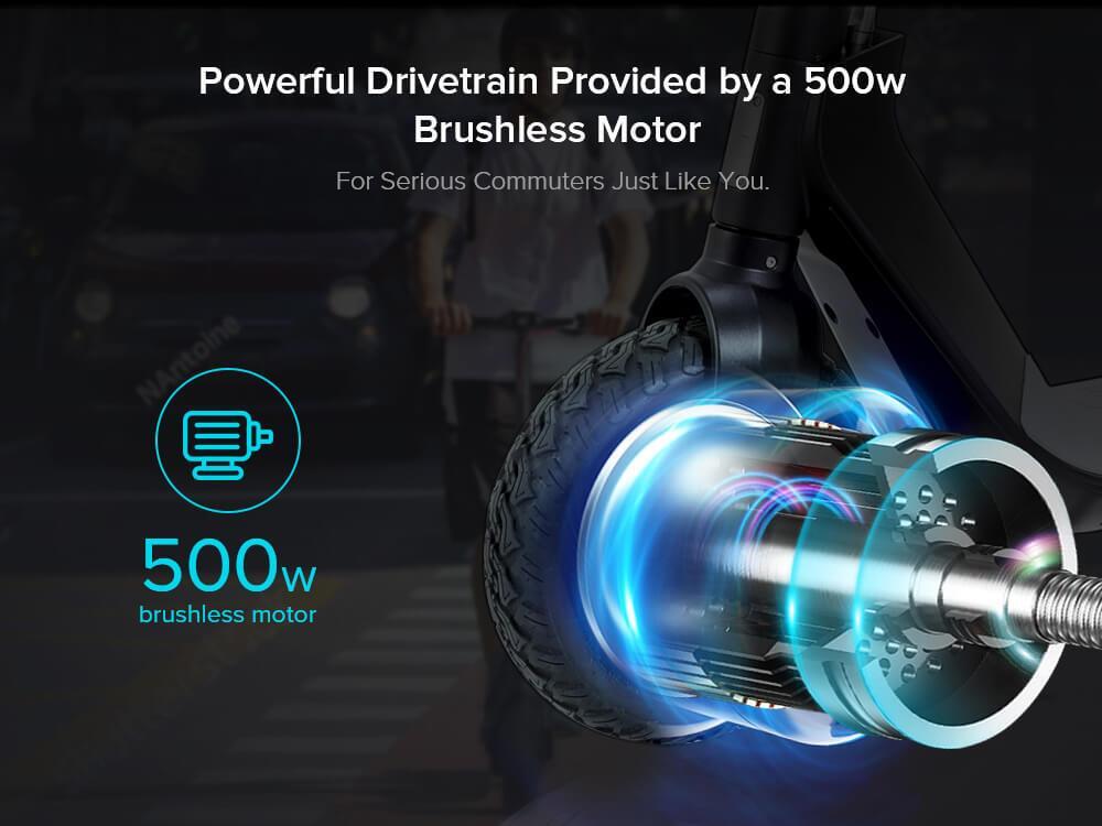 KUGOO G-MAX 500W 10-Inch Wheels Electric Scooter