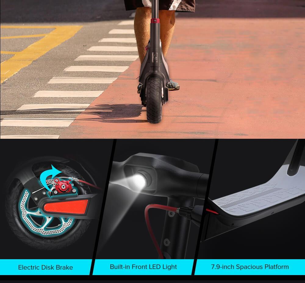 KUGOO G-MAX 500W 10-Inch Wheels Electric Scooter