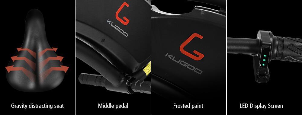 Kugoo KIRIN B1 Seated Electric Scooter