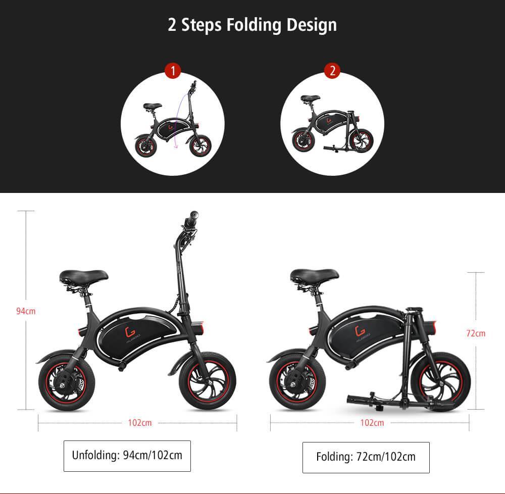 Kugoo KIRIN B1 Seated Electric Scooter