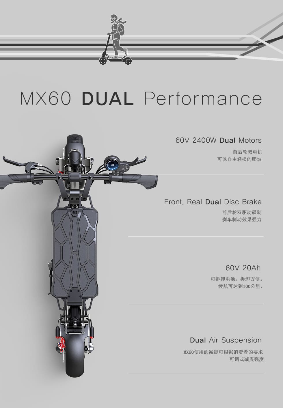 Mercane MX60 Electric Scooter