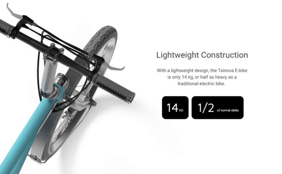 Tsinova TS01 Electric Bicycle Spec Malaysia