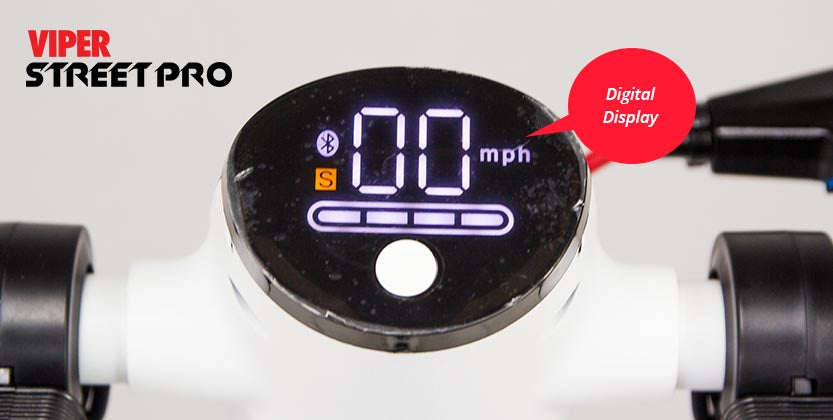 Viper Street Pro 300W 36V 7.8Ah, Electric Kick Scooter