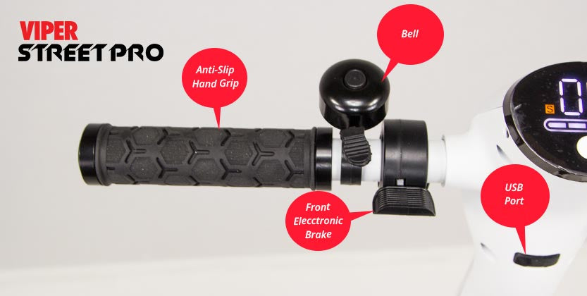 Viper Street Pro 300W 36V 7.8Ah, Electric Kick Scooter