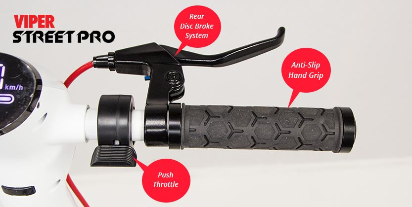 Viper Street Pro 300W 36V 7.8Ah, Electric Kick Scooter