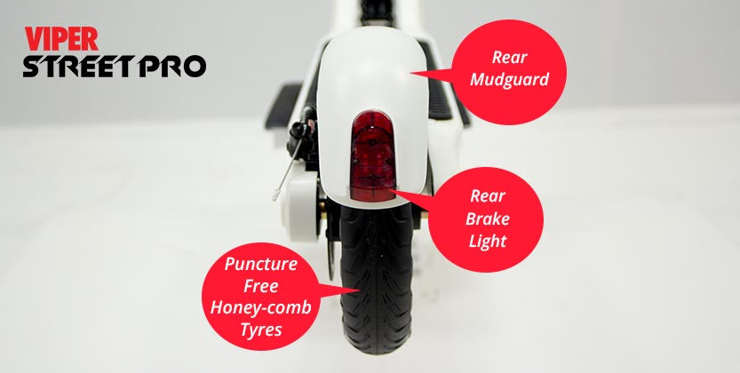 Viper Street Pro 300W 36V 7.8Ah, Electric Kick Scooter