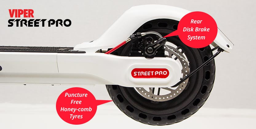 Viper Street Pro 300W 36V 7.8Ah, Electric Kick Scooter