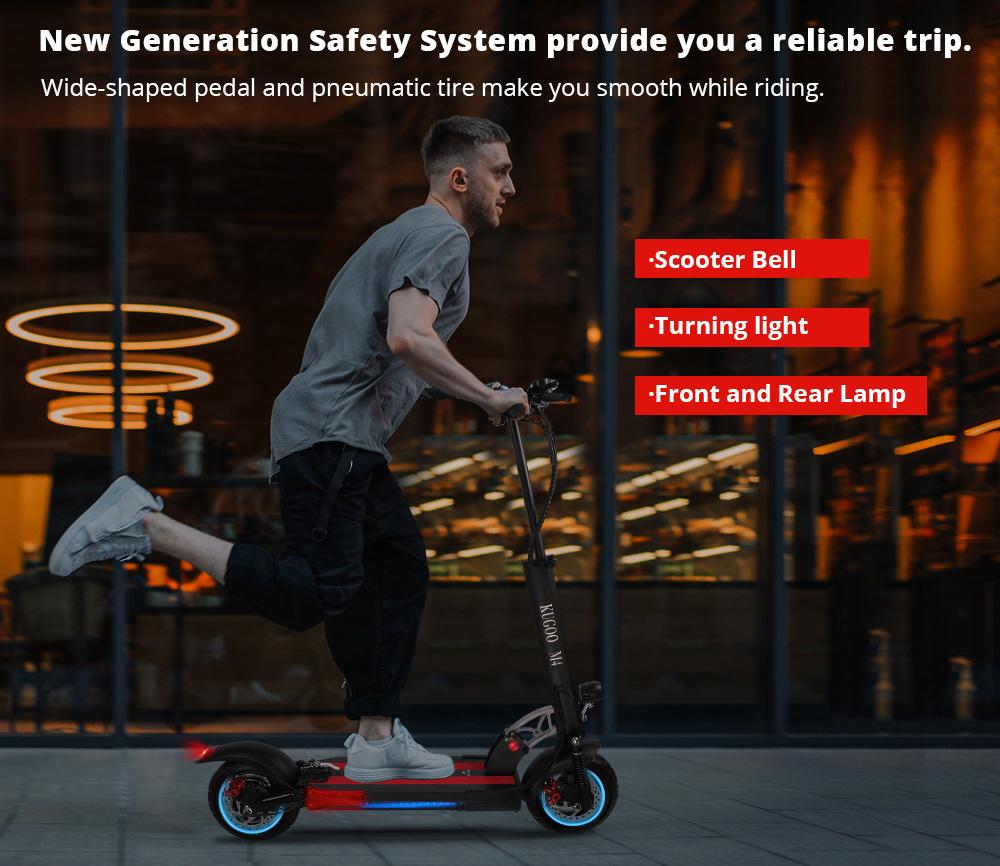 KUGOO KIRIN M4 10-inch Wheels Electric Scooter With Seat